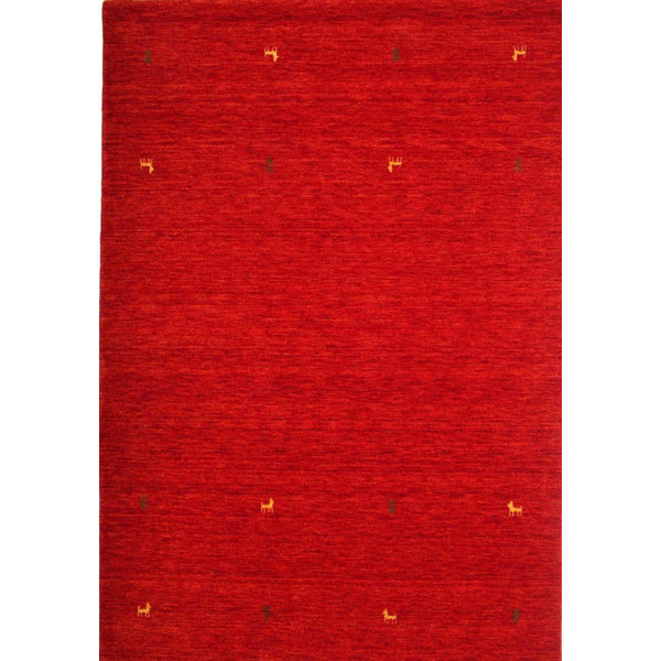 East Urban Home Area Rug in Red Wayfair.ca